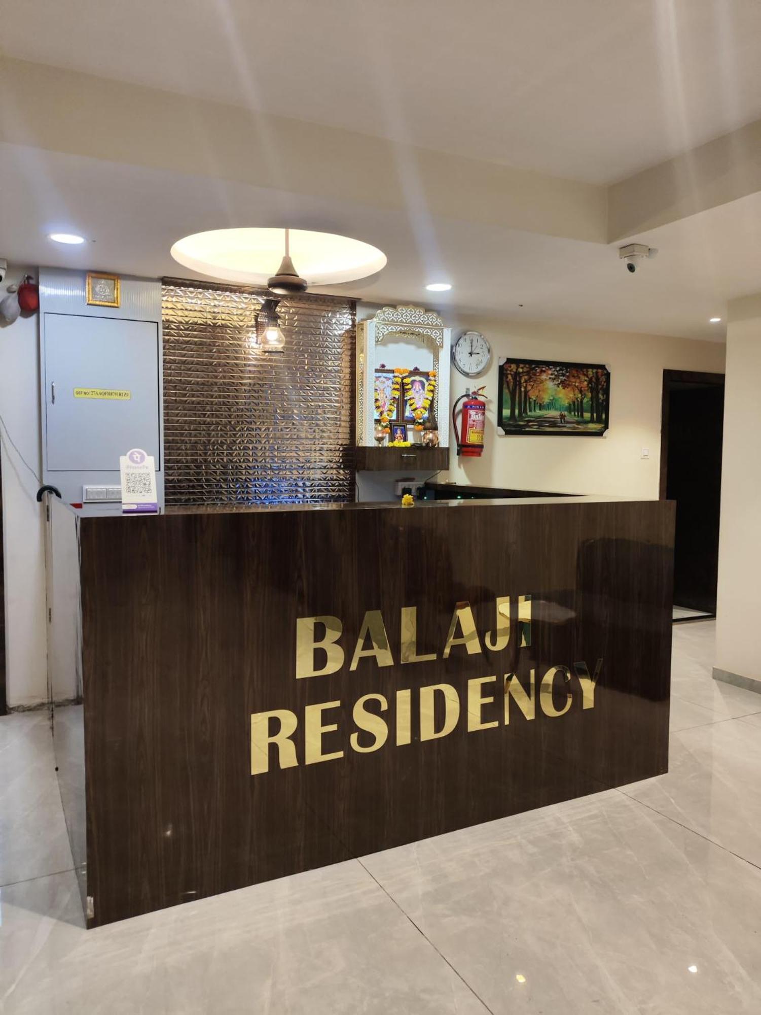 New Balaji Residency By Glitz Hotels Ulhāsnagar Exterior foto